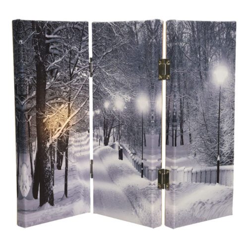 ULT. UNIDADES QUADRO DOBRÁVEL COM LEDS 2,8X48X38cm 8 LEDS