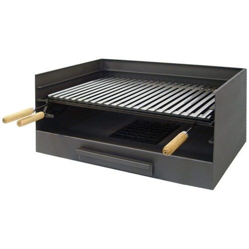 GAVETA COM GRELHA INOX 61x40x32cm IMEX EL ZORRO