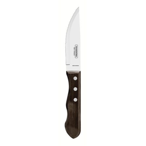 JOGO DE FACAS JUMBO 4 PEÇAS POLYWOOD CASTANHO TRAMONTINA
