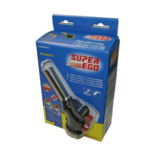 PACK MAÇARICO MULTI-FIRE Ø22cm