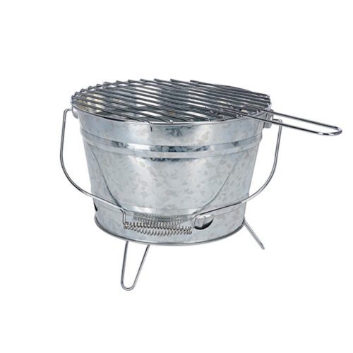CHURRASQUEIRA DE ZINCO MODELO BARRIL Ø27cm BBQ