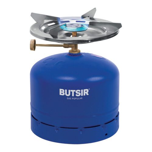FOGÃO DE CAMPISMO DESTROYER GARRAFA AZUL Ø23x7cm BUTSIR