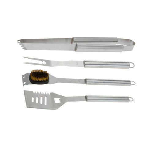 KIT DE 4 UTENSÍLIOS PARA CHURRASCO