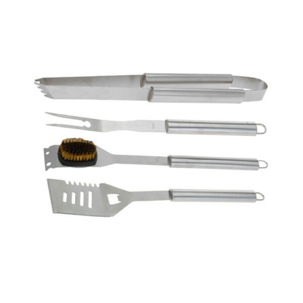 KIT DE 4 UTENSÍLIOS PARA CHURRASCO