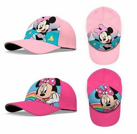 Boné MINNIE MOUSE Poliéster para Criança (52/54 cm)