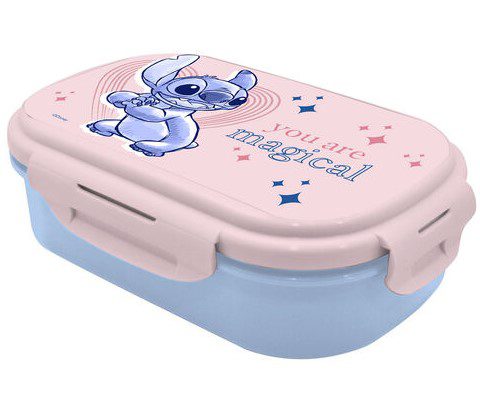 Sandwichera com garfo Stitch