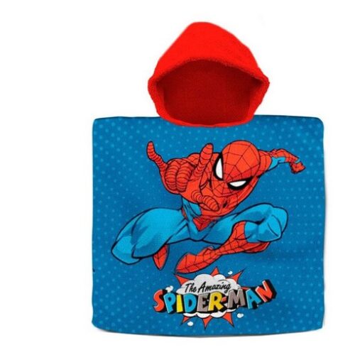 Toalha de Praia HOMEM-ARANHA Poncho Em Algodão (60 x 60 cm)