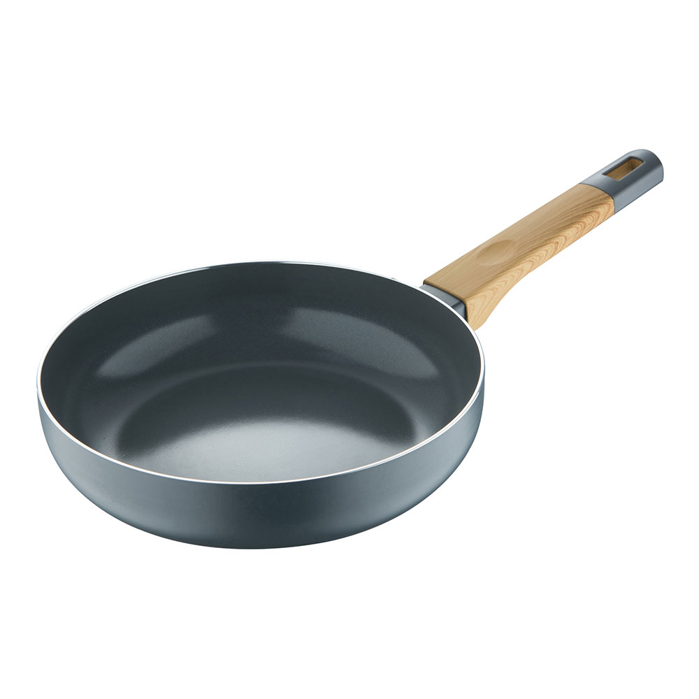 Frigideira 26x6,0cm alumínio prensado ind earth grey sg-6752 san ignacio