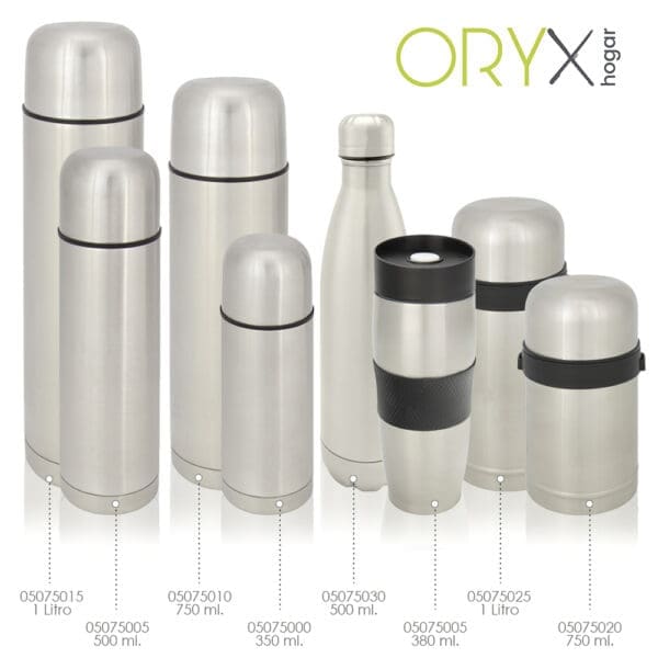 Botella Termica, Capacidad De 500 ML. Libre BPA,  Acero Inoxidable, Antigoteo - Image 3