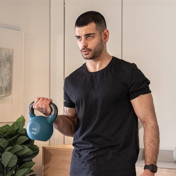 Pesa russa 12 Kg Drumfit KettleBell 12000 Neo - Image 3