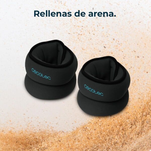 Pesos de tornozelo e pulso de 1kg Drumfit AnkelBell 1000 Neo - Image 4