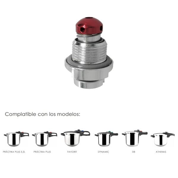 Valvula De Seguridad Compatible Con Olla A Presión Súper Rápida Magefesa Nova, Nova Pro, Prisma y Astra, Recambio oficial - Image 4