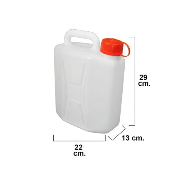 Bidon Garrafa Plastico Alimentario   5 Litros - Image 3