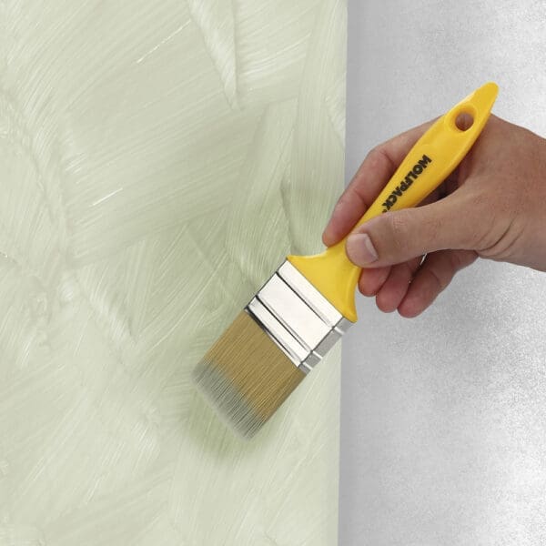 Paletina Profesional Cerda Blanca Ancho 50 mm. Cerdas Naturales Mango Plastico Ergonomico, Brocha Pintor, Pincel Pintura - Image 5