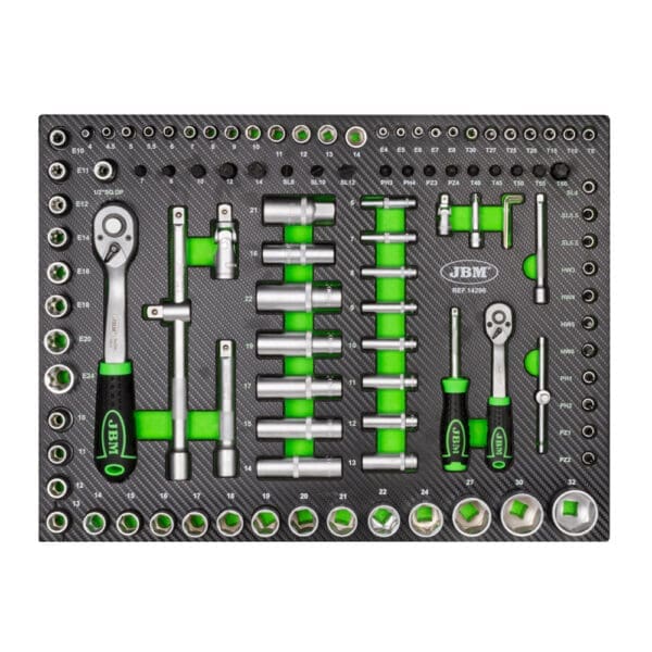 KIT DE 4 MÓDULOS DE CARBONO EVA PARA FERRAMENTAS - Image 2
