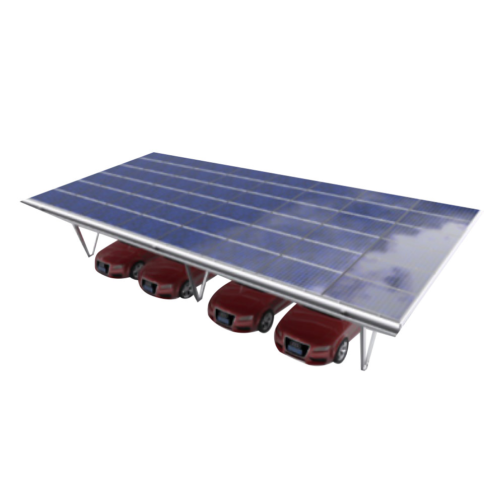BARRACA PARA QUATRO CARROS (18 PAINÉIS SOLARES)