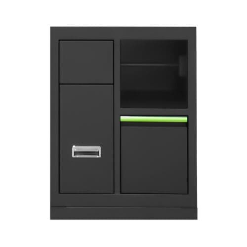 ARMÁRIO COM 3 GAVETAS E SUPORTE PARA ROLO DE PAPEL (REF. 54327)