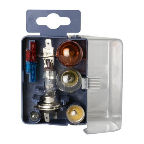 MINI ESTOJO DE LÂMPADAS 12V H7+H1