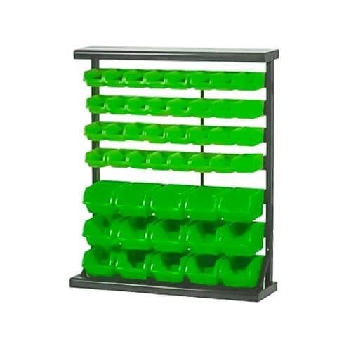 ESTANTERIA COM 47 COMPARTIMENTOS