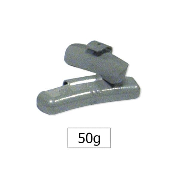 CONTRAPESO COM GRAPA ZINC 50G. JANTE FRA.