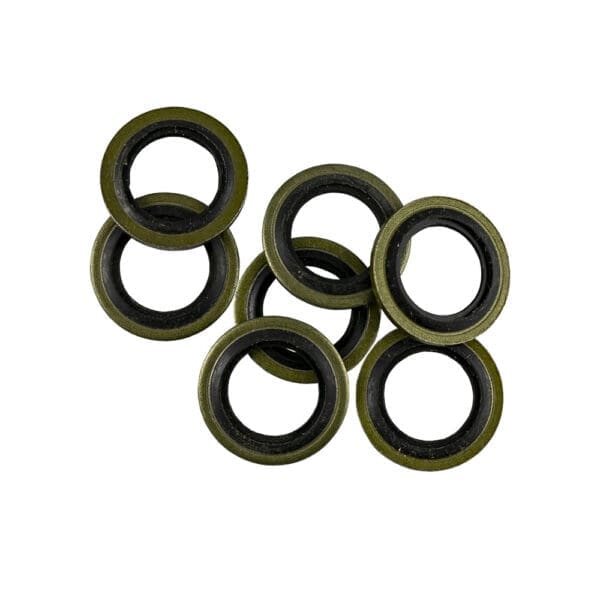 ANILHAS PARA BUJAO CÁRTER FERRO-BORRACHA 14MM DIAM. - Image 2
