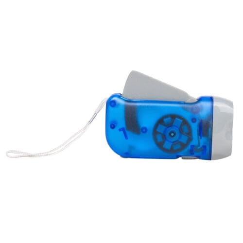 LANTERNA DE DINAMO DE 2 LEDS
