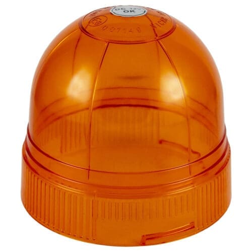 CÚPULA DE LUZ DE EMERGÊNCIA LARANJA PARA REF. 51960, 51961, 51964