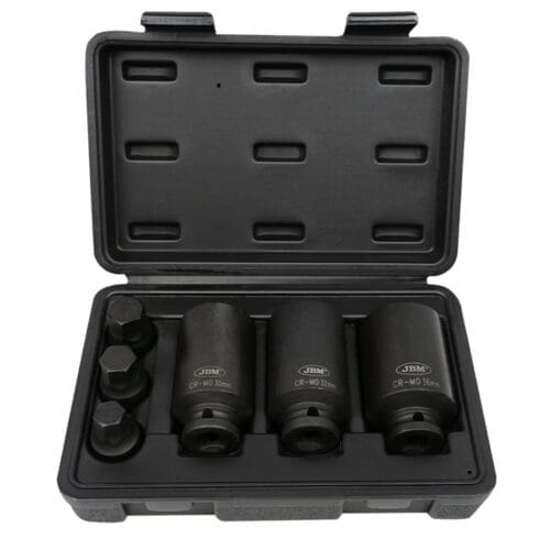 KIT DE 6 CHAVES DE IMPACTO DE 1/2"