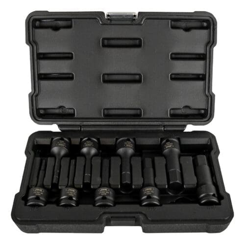 KIT DE 8 CHAVES DE IMPACTO HEX. DE 1/2”