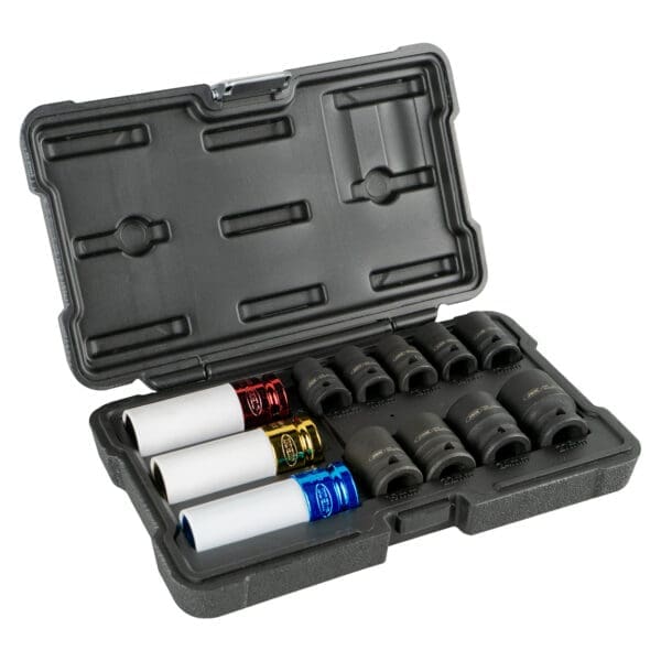 KIT DE 12 CHAVES DE IMPACTO DE 1/2" HEX. - ESPECIAL EXTRAÇÃO RODAS - Image 2