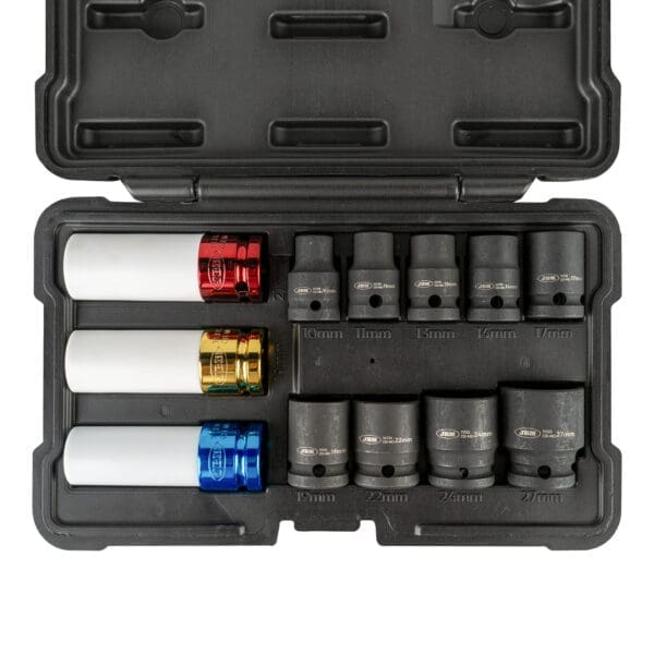 KIT DE 12 CHAVES DE IMPACTO DE 1/2" HEX. - ESPECIAL EXTRAÇÃO RODAS - Image 3