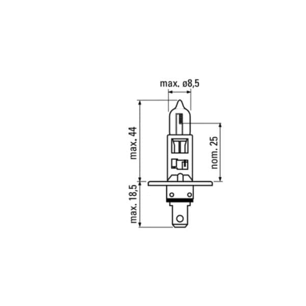 LÂMPADA OBN H1 55W - Image 2