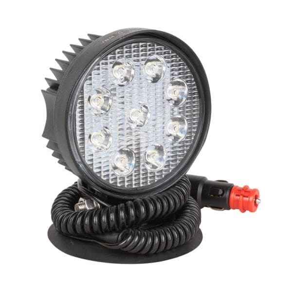 FOCO AUXILIAR LED, REDONDO, LUZ CONCENTRADA, BASE MAGNETICA - Image 2