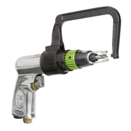 BERBEQUIM NEUMÁTICO PARA SOLDADURAS COM DESLOCAMENTO DA BROCA CENTRAL A 1600 RPM