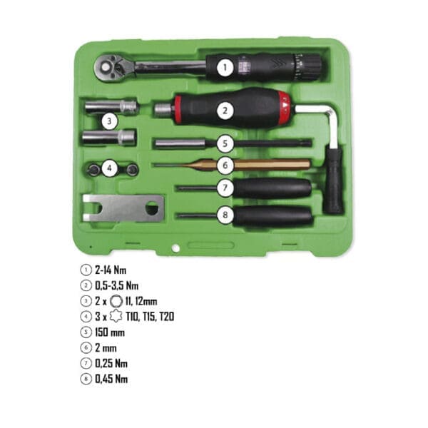 KIT DE FERRAMENTAS PARA MONTAGEM E REMOÇÃO DA VÁLVULA TPMS - Image 2