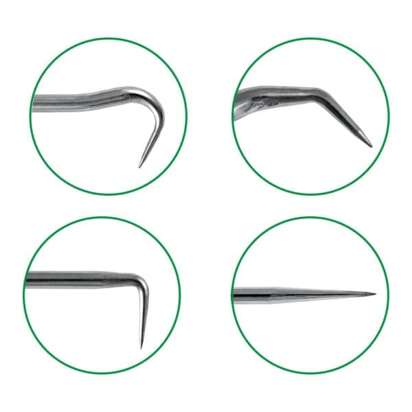 CONJUNTO DE 2 GANCHOS PARA O-RINGS - Image 2