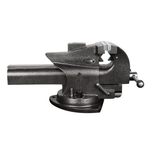 TORNO DE BANCADA  ABERTURA RÁPIDA BASE ROTATIVA