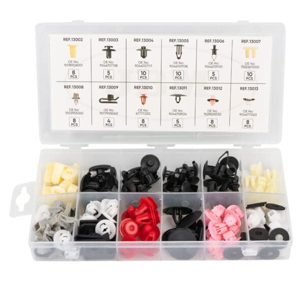 SORTIMENTO DE CLIPS PARA LEXUS / TOYOTA 89 PCS