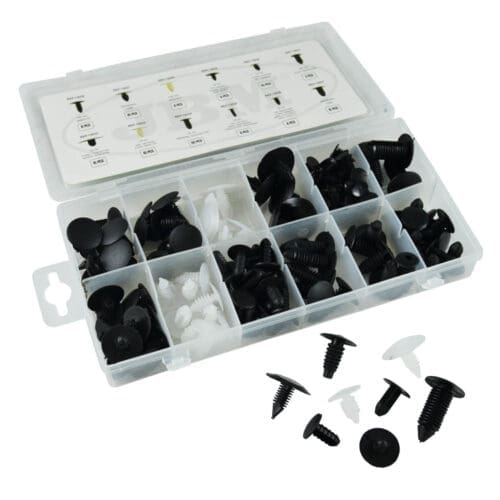 SORTIMENTO DE CLIP UNIVERSAL 128 PCS