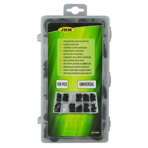 SORTIMENTO DE CLIP UNIVERSAL 128 PCS - Image 3
