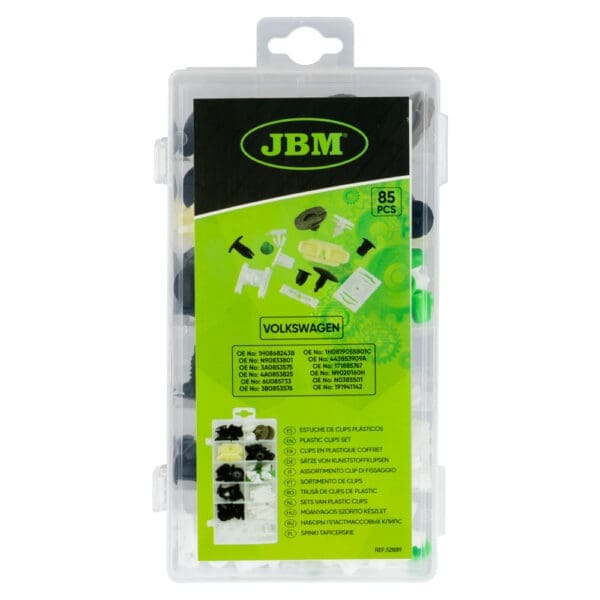 SORTIMENTO DE CLIPS PARA VOLKSWAGEN 85 PCS - Image 3