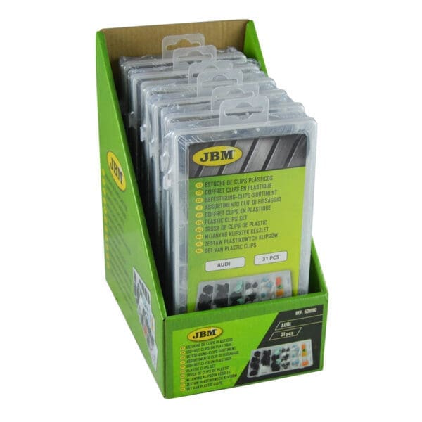 SORTIMENTO DE CLIPS PARA AUDI 31 PCS - Image 4