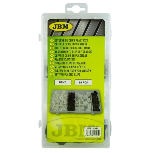 SORTIMENTO DE CLIPS PARA BENZ 95 PCS - Image 3
