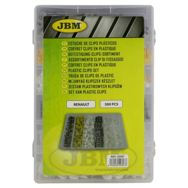 SORTIMENTO DE CLIPS PARA  RENAULT 300 PCS - Image 3