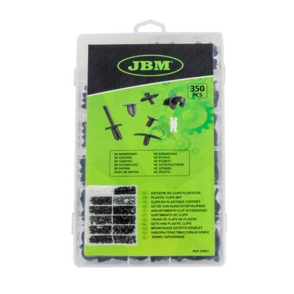 SORTIMENTO DE CLIPS PARA VOLVO 350 PCS - Image 3