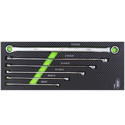 CONJUNTO DE 6 CHAVES EXTRA-LARGAS TORX