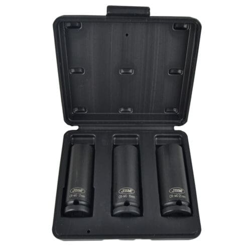 KIT DE 3 CHAVES DE IMPACTO HEX. LONGO
