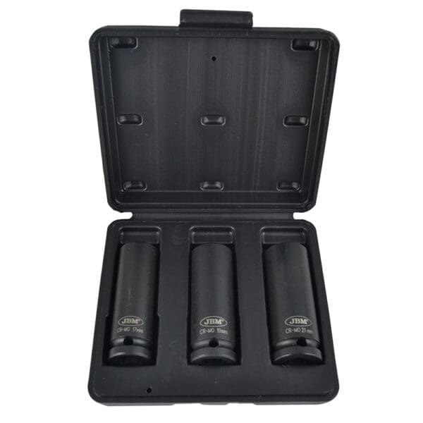 KIT DE 3 CHAVES DE IMPACTO HEX. LONGO