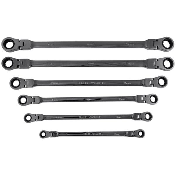 CONJUNTO DE 6 CHAVES ARTICULADAS COM ROQUETE - Image 2