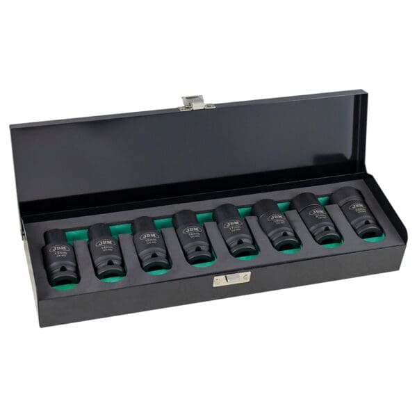 KIT DE 8 CHAVES DE IMPACTO HEX. COM DUPLA POSIÇÃO (FIXO / ARTICULADO) - Image 2